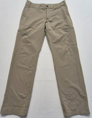 Magellan Outdoor Moisture wicking men's classic fit khaki hiking pants sz. 33W - Image 1 of 4