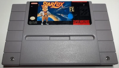 Star Fox (Super Nintendo) Authentic, Tested, Working! - Image 1 of 4
