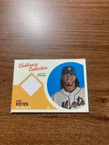 2012 Topps Heritage Clubhouse Collection Relics #JR Jose Reyes Jersey - Picture 1 of 1