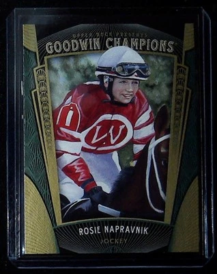 2015 Upper Deck Goodwin Champions #32 Rosie Napravnik - Image 1 of 2