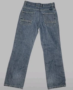 Wrangler Straight Leg Boys Sz 14 Regular Adjustable Waist School Casual Western - Picture 1 of 7