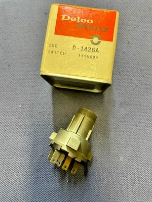 Firebird Camaro Corvair Nova SS 1968 Oldsmobile Cutlass 442 NORS interruptor de encendido Foto 1 de 4