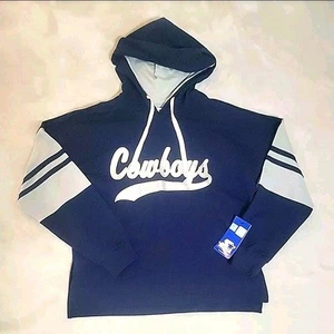 NWT STARTER Dallas Cowboys Bump And Run Hoodie Mens New - Picture 1 of 13