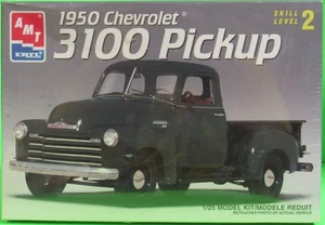 AMT Ertl 6437 1/25 Scale 1950 Chevrolet 3100 Pickup Plastic Model Kit New Sealed - Bild 1 von 5