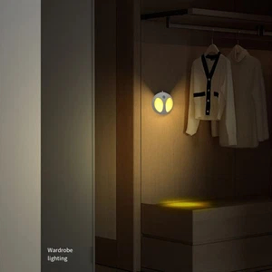 Wireless Magnetic Nightlight with Intelligent Motion Activation Feature - Photo 1/5