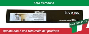 X950X2KG Lexmark X950 Cartuccia del Toner Nero - Zdjęcie 1 z 4