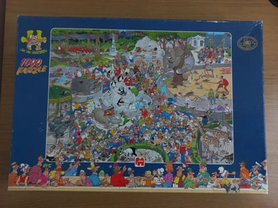 Jan Van Haasteren 1000 Piece Jigsaw Puzzle The Zoo By Jumbo - image 1 of 2