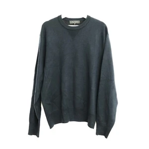 Rag & bone Haldon Wool Cotton Pullover Sweater Navy Mens Size M New - Picture 1 of 7