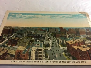 Chicago,Illinois, Central life Insurance Bldg Vintage Postcard - Picture 1 of 6
