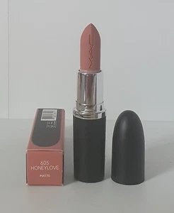 MAC Macximal Matte Lipstick Honey Love 605 Full Size 3.5g New Boxed - Picture 1 of 4
