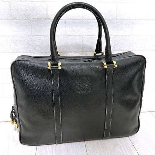 Borsa donna vintage Loewe vecchia borsa nera edizione limitata VHTF rara sofisticata