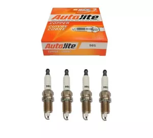 4 SPARK PLUG/S FOR JEEP CHEROKEE XJ & WRANGLER YJ & TJ 2.5L 1991-2000 - Picture 1 of 1