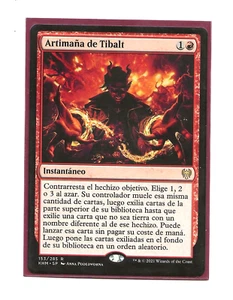 TIBALT's TRICKERY Español Magic NM Kaldheim Artimaña de Tibalt MTG - Imagen 1 de 1