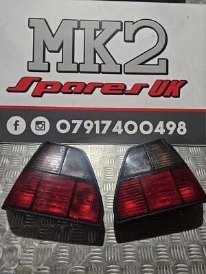 Vw Golf Mk2 Rear Lights Fifft Rare 8v 16v G60 - Image 1 of 4