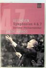 Beethoven: Symphonien 4 & 7 - Berliner Philharmoniker DVD - NEU - Claudio Abbado R0
