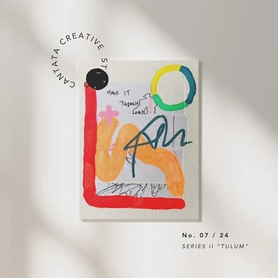 Obra de arte collage original - arte moderno abstracto medios mixtos - arte único en su tipo Foto 1 de 4