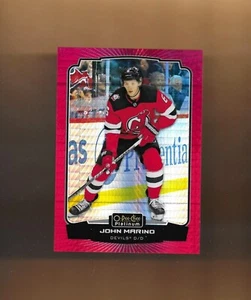 JOHN MARINO-NEW JERSEY DEVILS! 2022-23 OPC Platinum RED PRISM /199 EXCEPTIONAL! - Picture 1 of 2