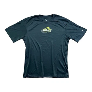 Emerson Lions Logo Dri-Fit Tee Badger Sport Essential Athletic Black Large - Picture 1 of 9