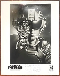 1987 Tim Dunigan Captain Power and the Soldiers of the Future Press Photo - Picture 1 of 1