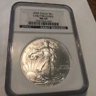 2009 SILVER EAGLE $1 NGC MINT STATE 69 059 EARLY RELEASES BLUE LABEL SHIPS FREE