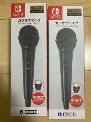 2set Hori Karaoke Microphone for Nintendo Switch NSW-088 Japan - Image 1 of 2