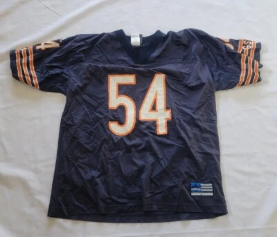 Camiseta Adidas Chicago Bears Brian Urlacher Talla Grande  Foto 1 de 2