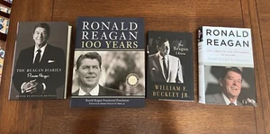 Lot of 4: President Ronald Reagan Hardcover Books - Picture 1 of 20