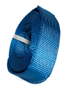 Tow Strap 20ft Snow Rescue 3x20 3" 20000 lbs 9Ton tree off-road Mud Jeep CJ Blue - Picture 1 of 11