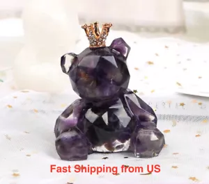 New 3D Shiny Bear Resin Mold - Silicone Mold, Soy Wax - Picture 1 of 10