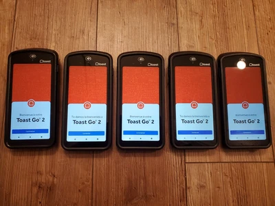 One(1) Toast Flex POS Go 2 Handheld Tablet Mobile Computer Device - TG200 - Image 1 of 4