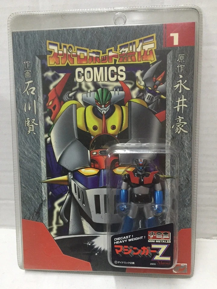 Figurine Marmit Diecast Mini Metal MAZINGA Z Mazinger 10 cm en boîte... - Photo 1/1