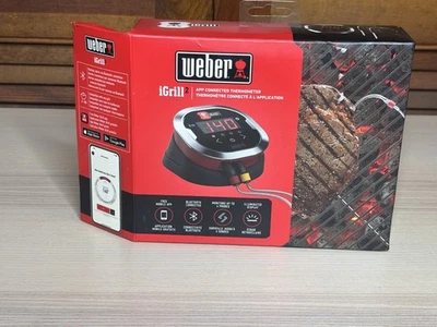 Weber iGrill 2 Bluetooth BBQ Thermometer 7203 – Smart Meat Temp Monitor Open Box - Image 1 of 4