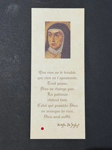 holy card relic santino reliquie reliquia "SANTA TERESA DE JESUS" - Picture 1 of 1