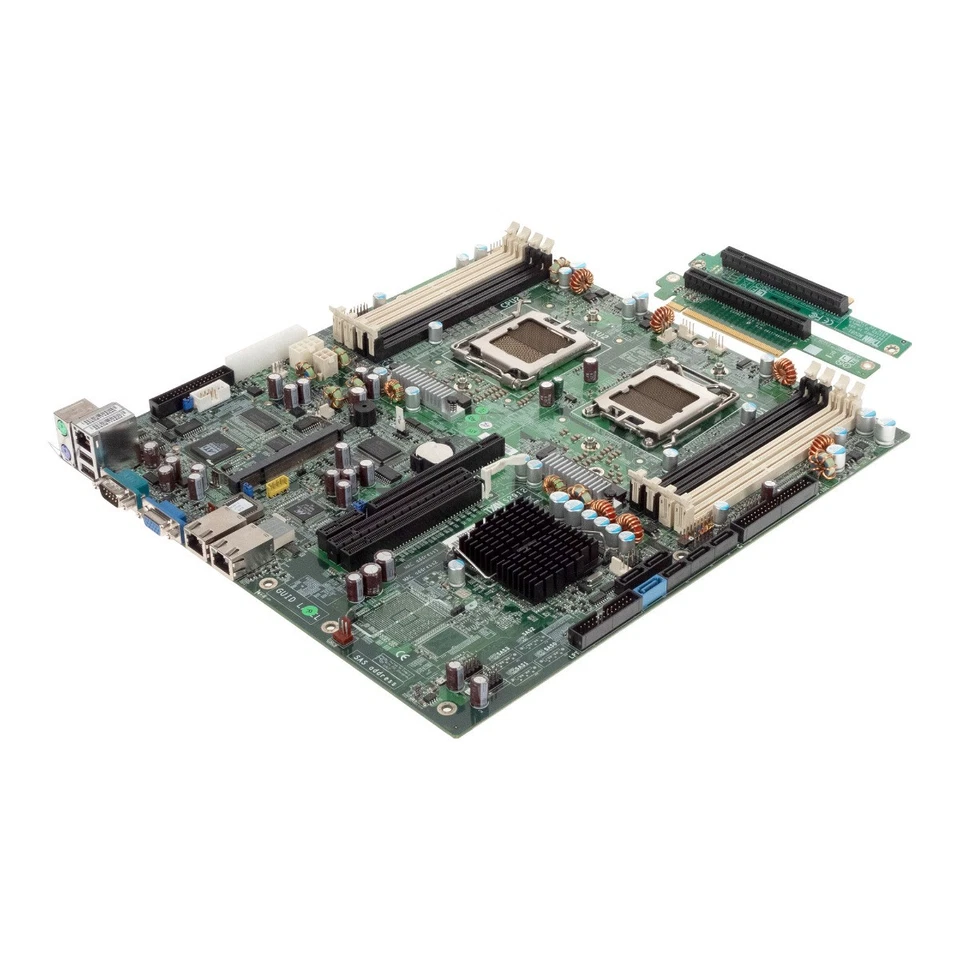 TYAN S2912 S2912WG2NR Socket 1207 (F) DDR2 System Board Of 2xRISER M2083 M2081-2 - Image 1 of 3