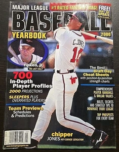 Major League Baseball Yearbook 2000 Cal Ripken Jr. Chipper Jones - Picture 1 of 2