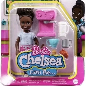 Barbie Chelsea You Can Be Anything - Barista 13 cm Puppe aussuchen - Bild 1 von 2