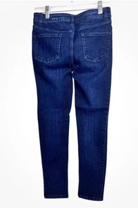 Cat & Jack High Rise Super Skinny Blue Jeans Adjustable Waist Girls Sz 10 - Picture 1 of 3