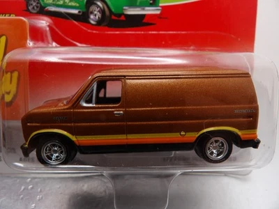 1977 FORD ECONOLINE 150 VAN    2002 JOHNNY LIGHTNING BOOGIE VANS   1:64 DIE-CAST - Image 1 of 4
