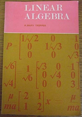 Linear Algebra, Tropper, Agnes Mary - image 1 of 2