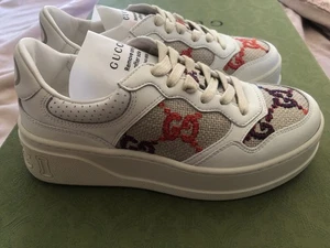 Gucci Women Sneakers Trainers Shoes Size 35.5 - Picture 1 of 6