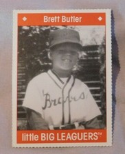Brett Butler Giants Little Big Leaguers 1990 Baseball Card 