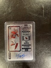 2022 Contenders Trey McBride Rookie Ticket Silver #/99 Auto On Card Metal RC AZ