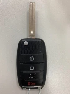 Oem 16 17 18 Kia Sportage Flip Key Keyless Remote Fob TQ8-RKE-4F27 4 buttons - Imagen 1 de 2