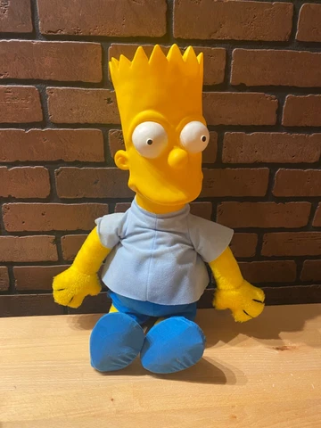 The Simpsons BART Simpson Doll by Acme 1990 21" vintage carnival plush prize Cover