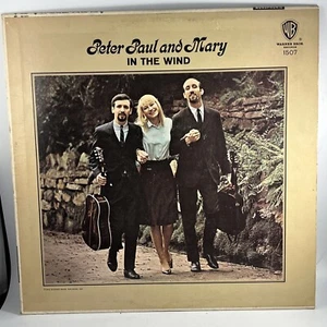 Peter, Paul and Mary LP In the Wind Warner Bros WS 1507 LP Vinyl Tested - Picture 1 of 13