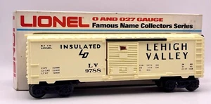 Lionel O and 027 Gauge 6-9788 Lehigh Valley Box Car Boxcar in Original Box - Picture 1 of 15