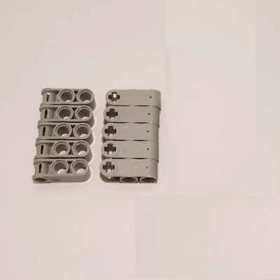 10x Lego NEU Technic Achs Pin Verbinder 3L 2 Löcher 42003 hellgrau Technik NEU - Bild 1 von 2