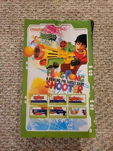 Prextex New In Damaged Sld Box Ping Pong Shooter & Bowling Pin Target Game NIDSB - Picture 1 of 12