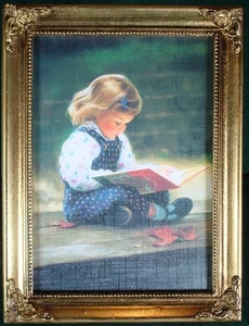 Donald Zolan QUIET TIME Canvas replica, Ltd Ed - Picture 1 of 2