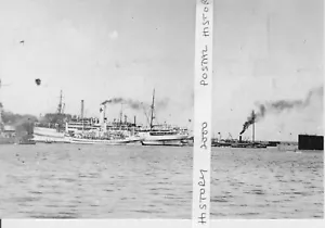 Photo German HOSPITAL SHIP SIERRA VENTANA + LENSAHN 15 x 10 cm excellent clear - Picture 1 of 1